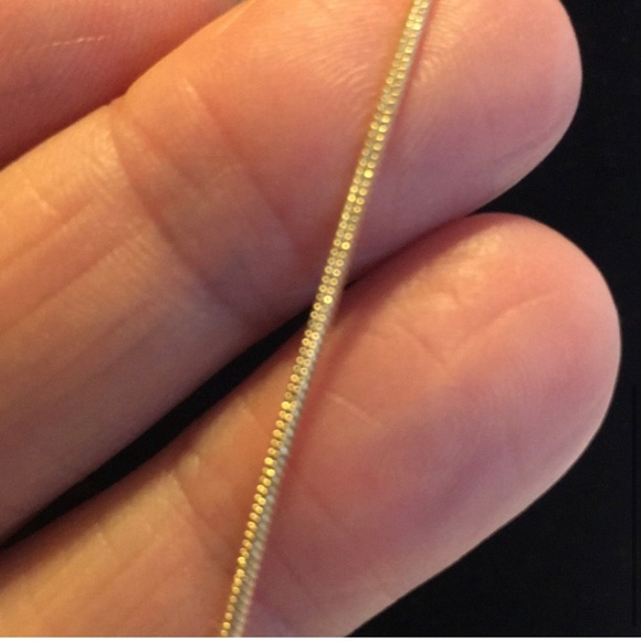 Gold Triangle Pave Long Fashionable Necklace NWT - Picture 5 of 10